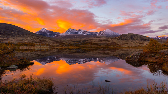 Trekking en Døråldalen, en Rondane