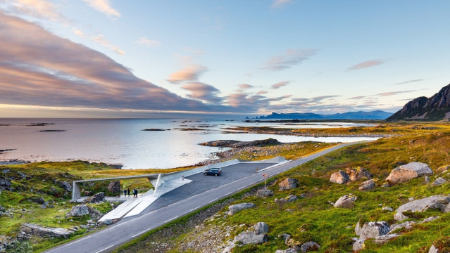 Carretera panorámica de la Isla de Andøya