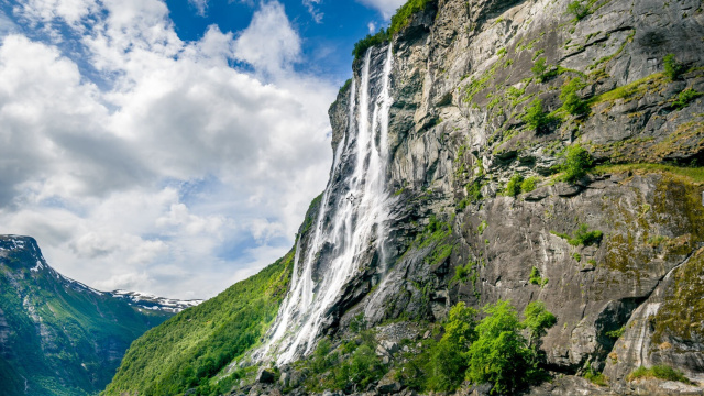 Cascada del velo nupcial