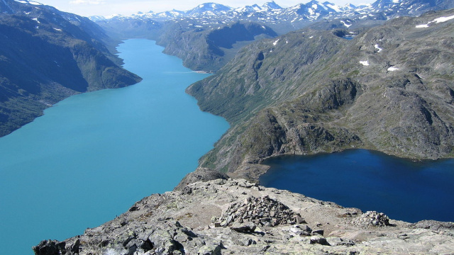 Lagos Gjende y Bessvatnet