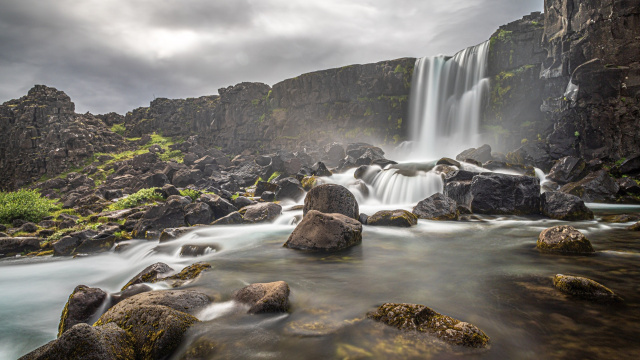 Öxarárfoss