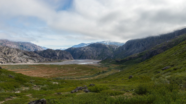 Valle glaciar de las Mil Flores