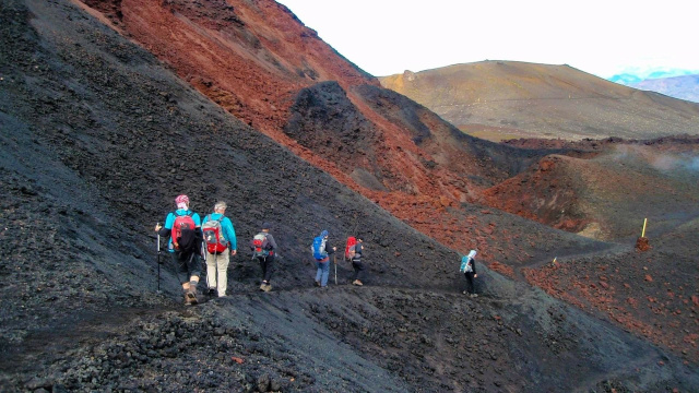 Ascensión al Volcán Fimmvörðuháls