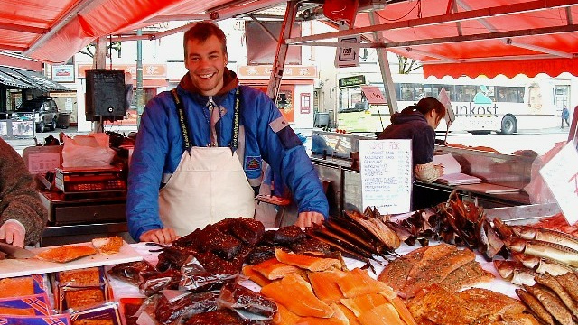 Mercado de pescado de Bergen