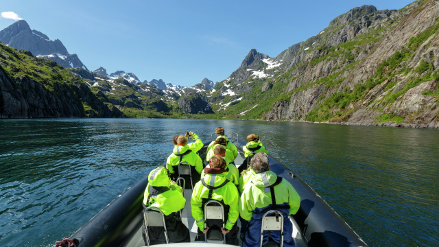 RIB Boat en Trollfjord