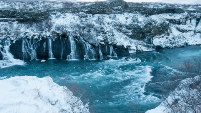 Hraunfossar