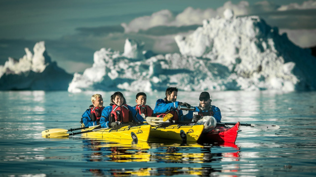 Kayak en Oqaatsut