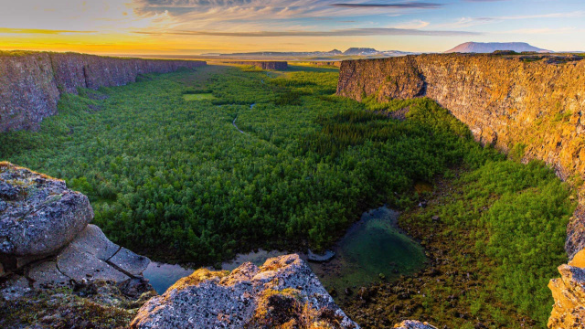 Ásbyrgi canyon