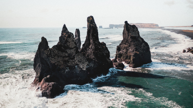 Trolls de Reynisdrangar